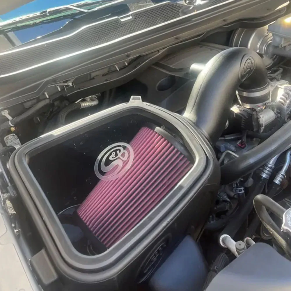Toma de aire frío para 2019-2024 Dodge Ram 1500 / 2500 / 3500 5.7L Hemi (nuevo estilo de carrocería)

S&B  