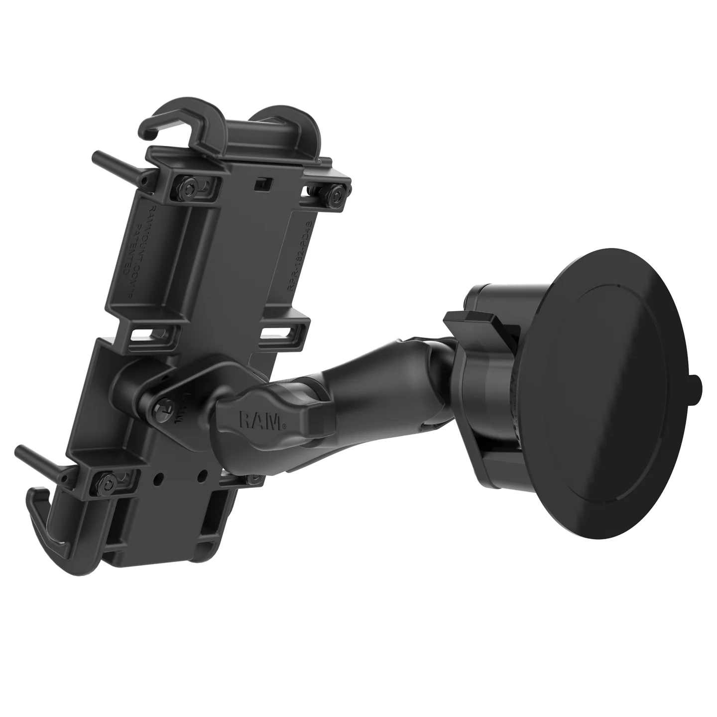 SOPORTE PARA TELEFONO QUICK GRIP XL CON VENTOSA RAM TWIST LOCK RAM MOUNT
