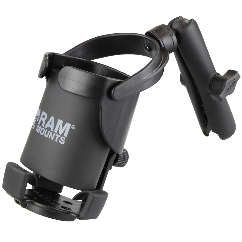 [RAM-B-417B-C-201U] Soporte para bebidas XL de 32 oz con brazo de doble zócalo        
Ram Mounts
 